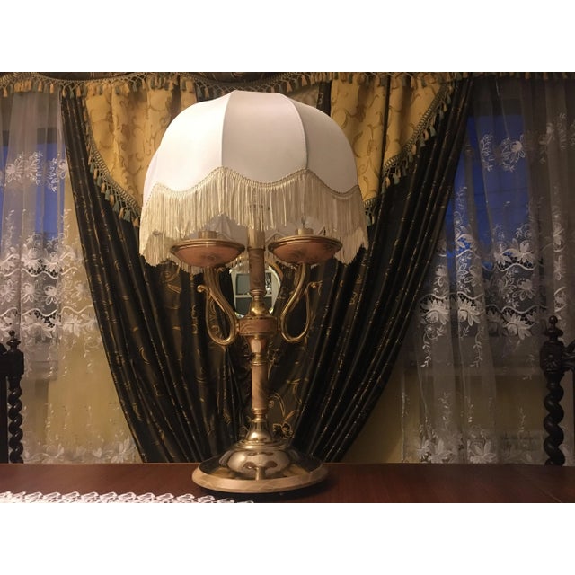 Empire Style Table Lamp, 1980s For Sale - Image 9 of 18