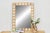 Modern Farmhouse Inlay Blossom Mirror For Sale - Image 10 of 10