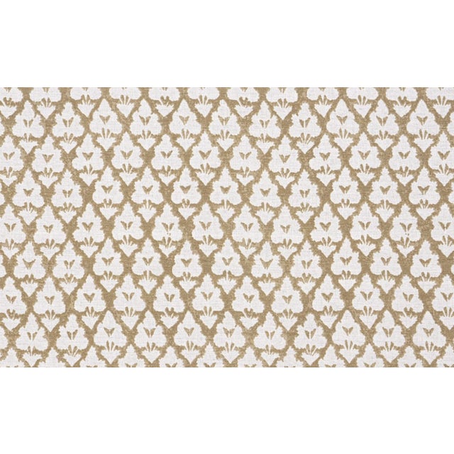 2020s Arboreta Floral Pillow Cover in Brown - 22x22 For Sale - Image 5 of 5