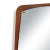 Mid-Century Modern Mid-Century Danish Teak Mirror For Sale - Image 3 of 5