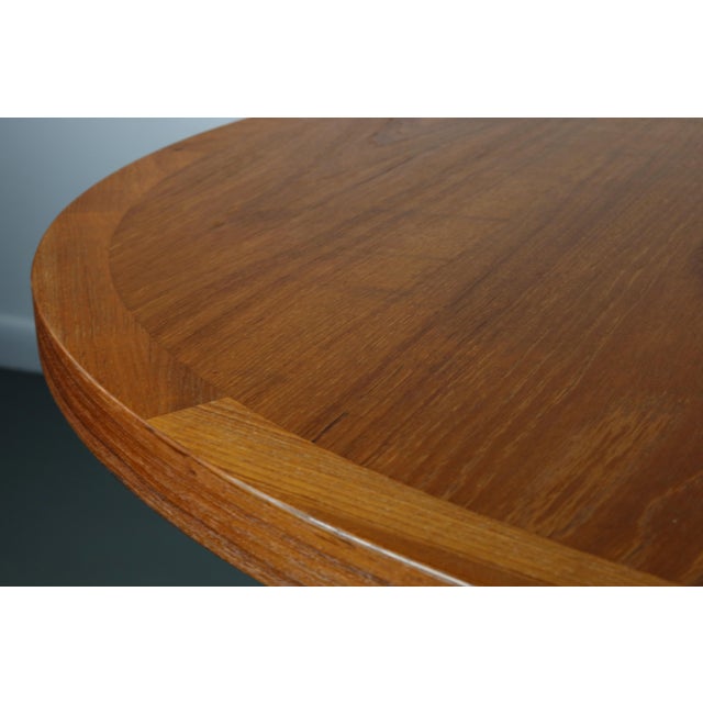 John Mortensen for Heltborg Mobler Dining / Conference Table in Teak For Sale In Orlando - Image 6 of 10