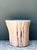 Contemporary Vintage Natural Wood Stump Accent Table For Sale - Image 3 of 12