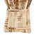 Tan Vintage Natural Bamboo Side Chair With Wrapped Details For Sale - Image 8 of 18