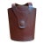 1950’s Leather Hip Flask Liquor Case For Sale