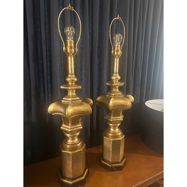 Vintage Frederick Cooper Chinoiserie Lamps - A Pair. For Sale - Image 9 of 14