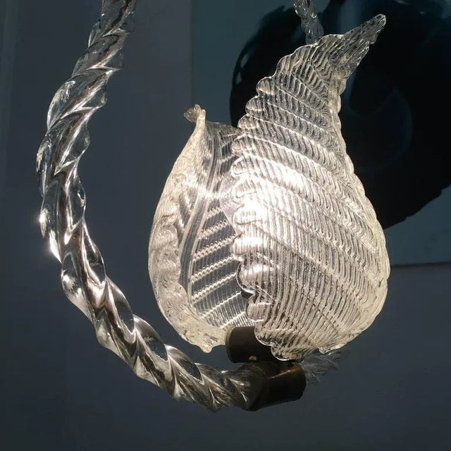 Beautiful scenery chandelier by Ercole Barovier, 1940. This piece is attributed to the mentioned designer/maker. It has no...