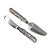 Tiffany and Co. 1990s Tiffany & Co. Sterling Silver Cheese Knife & Pate Butter Spreader Set- 2 Pieces For Sale - Image 4 of 8