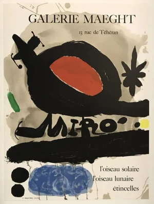 Joan Miro, Galerie Maeght, Maeght Editeur, Arte Paris 1967