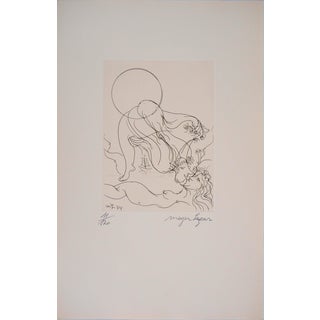 Meyer Lazar, Love on the Road, Engraving For Sale