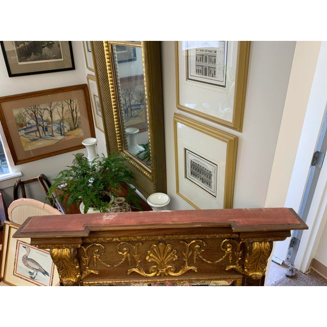Late 20th Century Reproduction of Georgian Style Mirror For Sale - Image 10 of 10