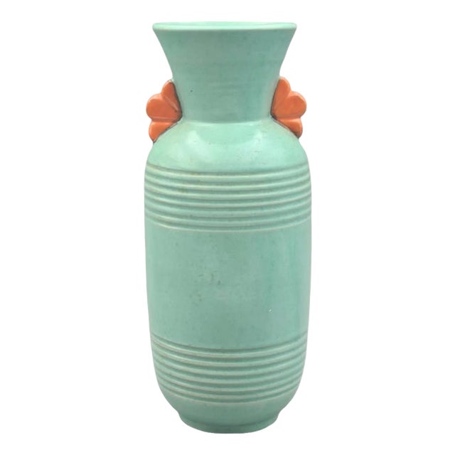 Art Deco Ceramic Vase from Upsala Ekeby, Sweden, 1930s For Sale