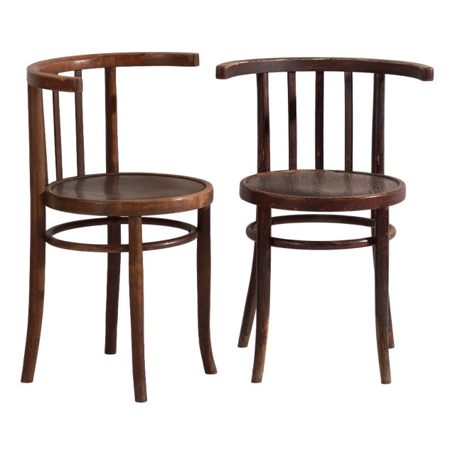 Bentwood Armchairs in the style of Thonet, Central Europe, 1930, Set of 2 For Sale
