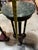 Green Vintage Pair of Green Stone Top Round Side Tables For Sale - Image 8 of 9
