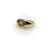 1990s 14k Gold Oval Signet Ring With Heart-Shaped Diamond, Size 6.5 For Sale - Image 4 of 11