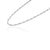 VR Jewels 4.29ct Natural Aquamarine & 1.11ct Diamond Tennis Necklace in 14k White Gold For Sale - Image 4 of 16