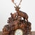 Mid 19th Century 19th Century Hand Carved Black Forest Mantel Game Clock, Germany For Sale - Image 5 of 14