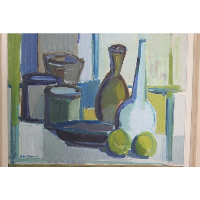 Arthur Nilsson, Still Life, 1960s, Oil on Canvas, Framed For Sale - Image 12 of 17
