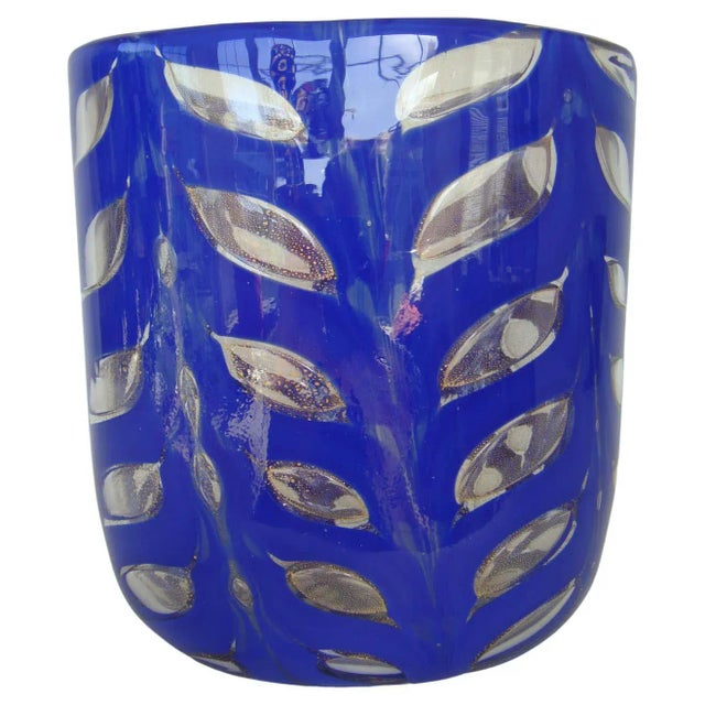 Ercole Barovier for Barovier & Toso Graffito Vase For Sale - Image 12 of 12