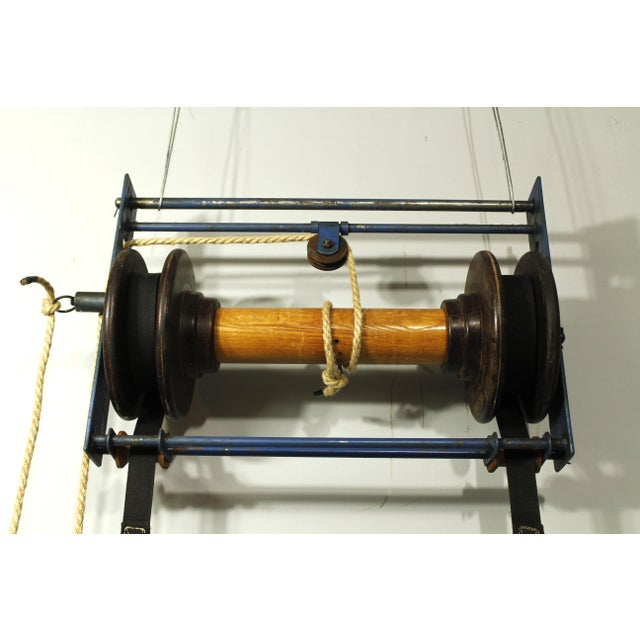 Wood Vintage Gym Rings, 1960 For Sale - Image 7 of 11