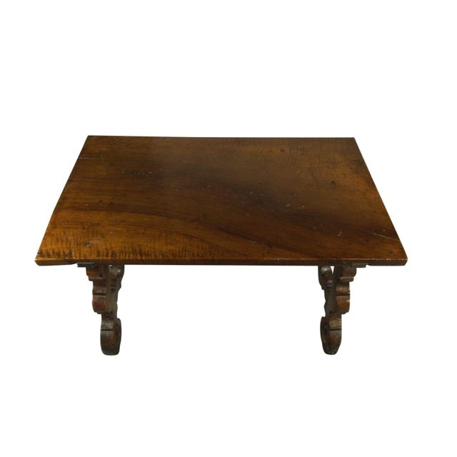 17th Century 17th-C. Spanish Baroque Low Table For Sale - Image 5 of 6