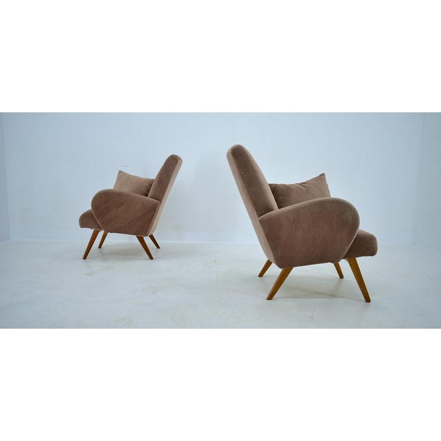 Set of Armchairs from Up Závody, 1950s For Sale - Image 10 of 15