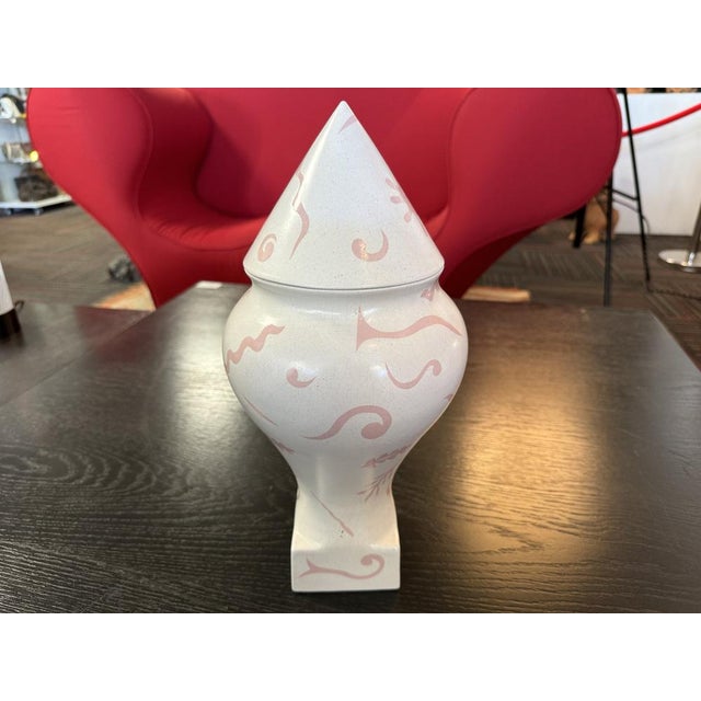 Ceramic Vintage Ceramic Vase, 1980 For Sale - Image 7 of 8