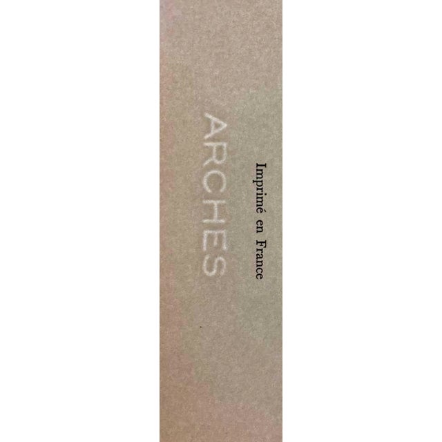 1970s Modern Max Ernst Lithograph Original Numbered Limited Ed. 125 with Archival Frame For Sale - Image 5 of 8