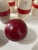 White Antique Hand Painted Bowling Game Skittles Set For Sale - Image 8 of 15