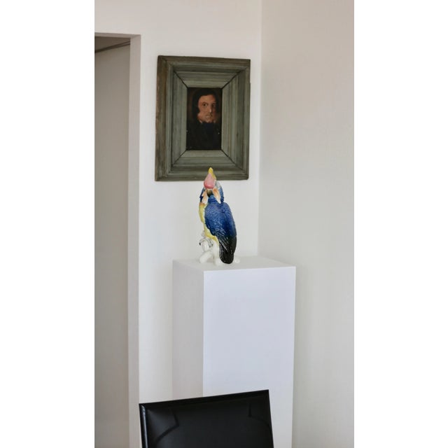 Large Porcelain Cockatoo Parrot by Karl Ens, 1930s For Sale - Image 6 of 11
