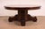 An outstanding antique Victorian or Renaissance Revivial carved mahogany pedestal dining table In the manner of R. J....