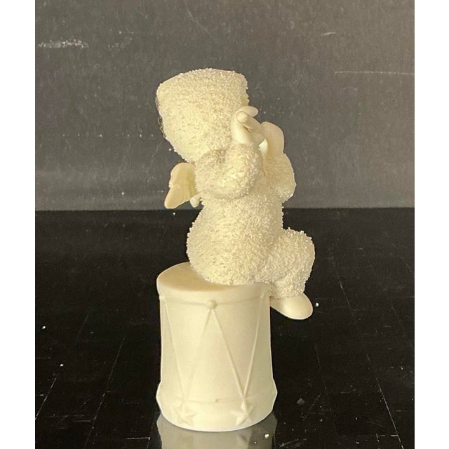Vintage Department 56 Snowbabies "I'll Play a Christmas Tune," in Original Packaging 1995-1999 For Sale - Image 9 of 12