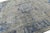 Modern Hand-Knotted Oushak Style Area Rug in Slate Grey & Cobalt Blue Wool 9x12 For Sale - Image 4 of 12