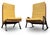 Mid-Century Teak and Ebonised Steel Shell Chairs with Upholstered Cushions in the style of Gerrit Rietveld, 1960s, Set of 2 For Sale - Image 4 of 18
