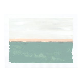Frosted Jade 1 — Contemporary Meditative Abstract by Mary Elizabeth Marvin For Sale