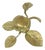 Art Nouveau French Brass Apple-Shaped Jewelry Box, 1920s For Sale