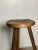 Sculpted Figured Walnut Counter Stool by Michael Rozell For Sale - Image 6 of 10