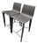 Pair of Holly Hunt Adriatic Counter Stools For Sale