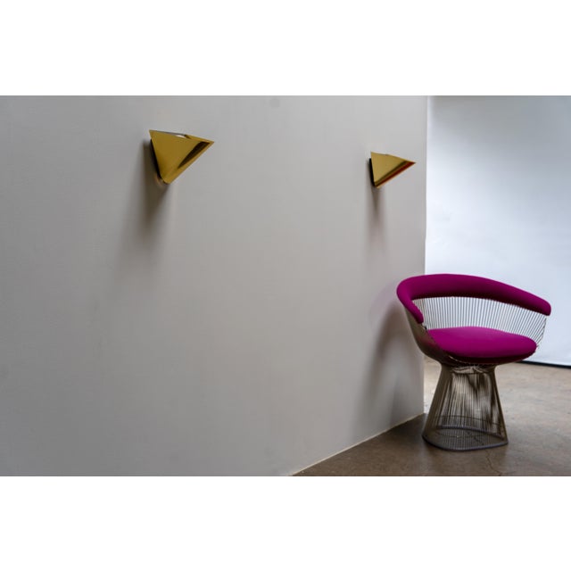 Brass Wall Sconces by Jean Perzel for Atelier Perzel, France, 1960s, Set of 2 For Sale - Image 10 of 12