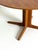 Wood Round Extendable Teak Table from Skovby, 1960s For Sale - Image 7 of 10