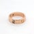 Contemporary Cartier "Love" Ring With Three Diamonds in 18k Rose Gold - Size 7.5 For Sale - Image 3 of 8