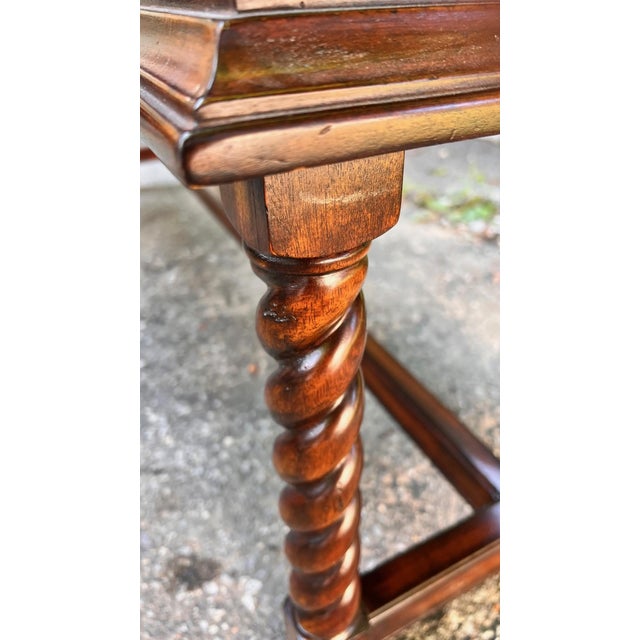 Maitland-Smith Small Sideboard With Marble Top For Sale - Image 9 of 12