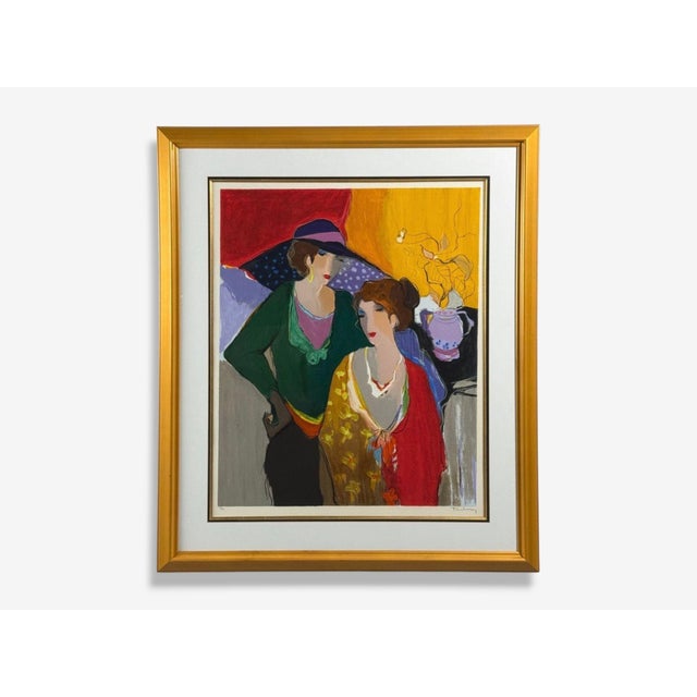 Itzchak Isaac Tarkay, Fauvism, "On the Stage" Signed and Numbered Silkscreen, 20th c. Itzchak Isaac Tarkay, "On the Stage"...