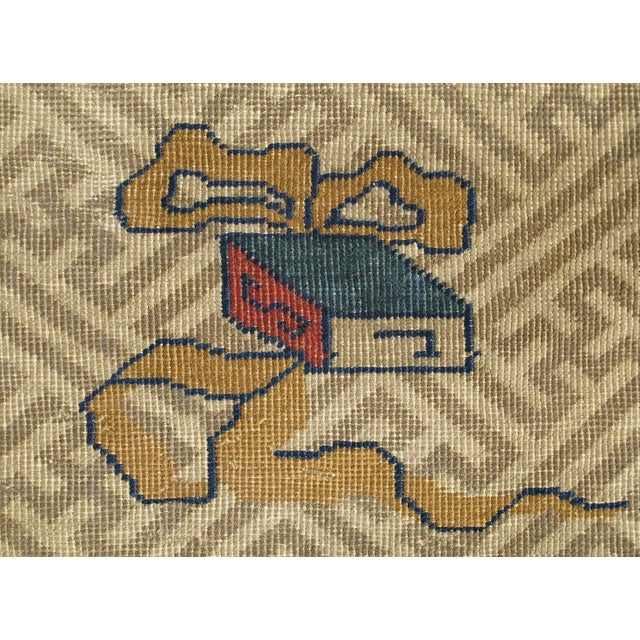 Large Antique Western Chinese Rug 11'6" X16'2" For Sale In Atlanta - Image 6 of 9