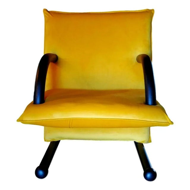 1980s T-Line Model Armchair by Burkhard Vogtherr for Arflex, 1980s For Sale - Image 5 of 5