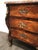 French Louis XV Style Marquetry Bombe Commode with Marble Top, 1750s For Sale - Image 9 of 14