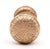 Antique Vernacular style polished brass passage door knob set made by Lockwood in the 1894 catalog. Part of the H-20600...