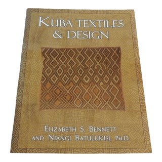 Kuba Textiles and Design Softcover Book For Sale