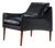 Model 800 Lounge Chair in Leather by Hans Olsen for CS Mobler, 1958 For Sale