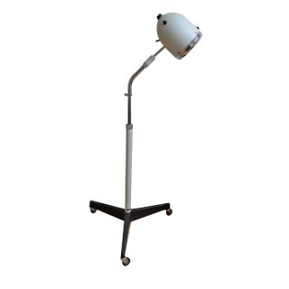 Vintage German Metal Floor Lamp from Hanaulux For Sale