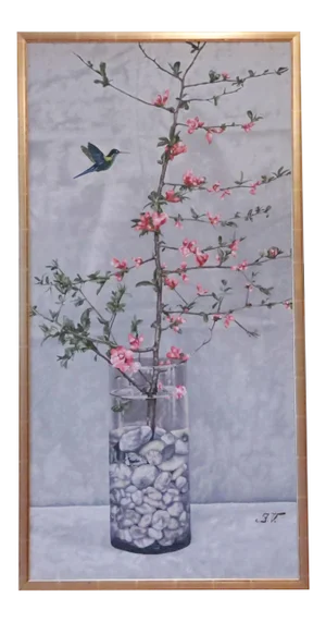 Cherry Blossom Acrylic on Canvas